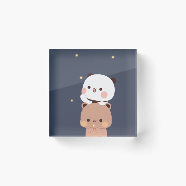 Panda Bear, Bubu Dudu Acrylic Block