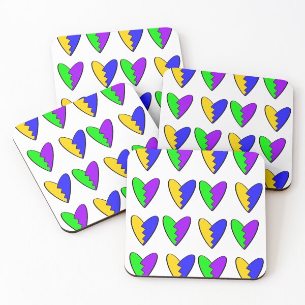 Item preview, color war hearts designed and sold by sydfink.