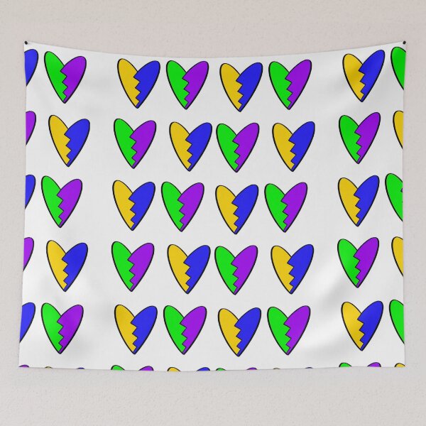 Item preview, color war hearts designed and sold by sydfink.
