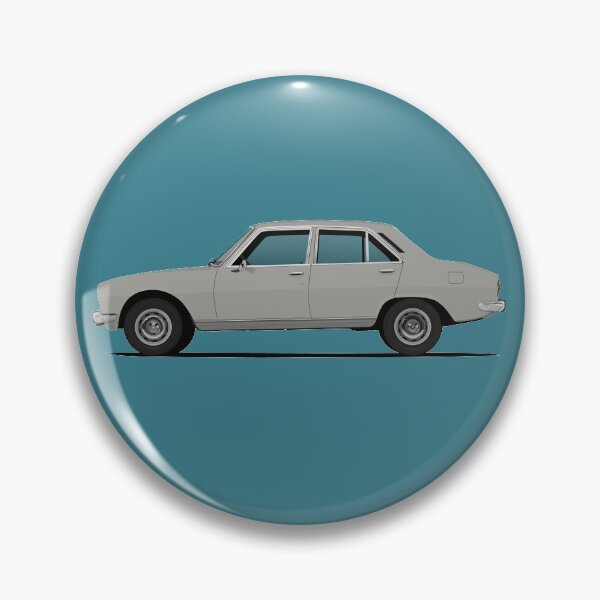 Item preview, 504 sedan - grey light - side view designed and sold by knappidesign.