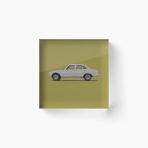 Item preview, 504 sedan - grey light - side view designed and sold by knappidesign.