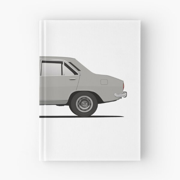 Item preview, 504 sedan - grey light - side view designed and sold by knappidesign.