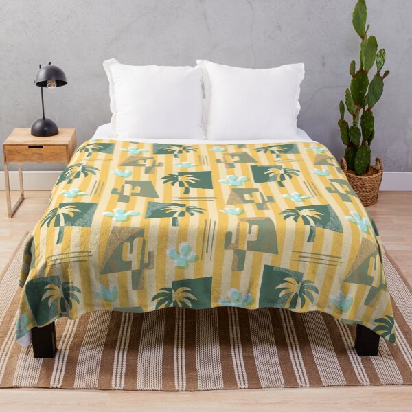 Item preview, Desert Retro Palms and Cactus designed and sold by AntiqueImages.