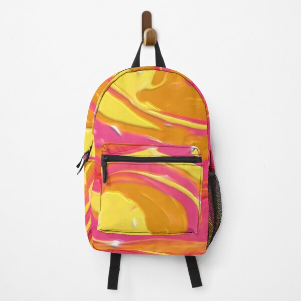 Item preview, Pink Orange Yellow Paint Pattern designed and sold by Blinded By The Light.