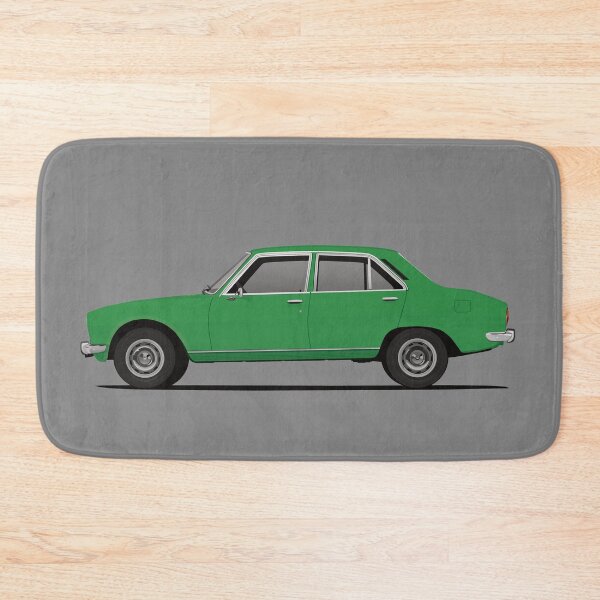 Item preview, 504 sedan - green - side view designed and sold by knappidesign.