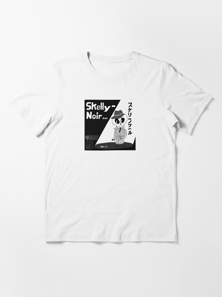 Alternate view of Skelly-chan: Skelly-Noir.. ALL NOIR Edition Essential T-Shirt
