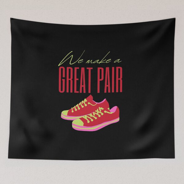 Item preview, We make a great pair-Better Together - Funny Fashion Couple  designed and sold by Red-ElYoubi.
