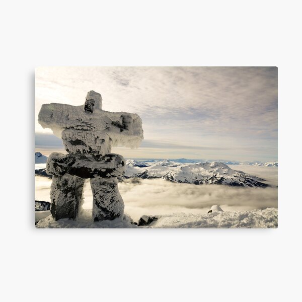 The Inukshuk of Blackcomb Canvas Print