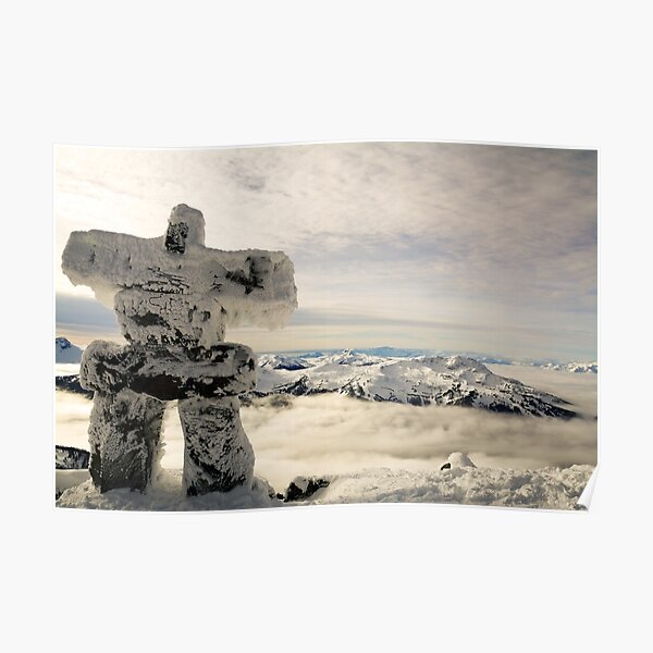 The Inukshuk of Blackcomb Poster