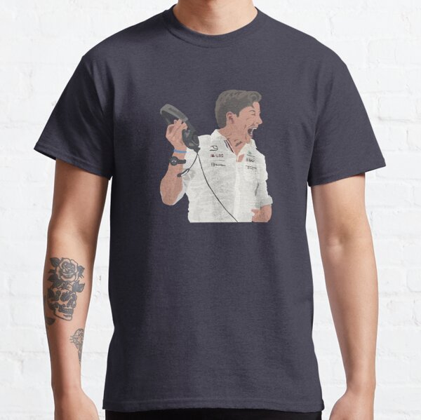 Toto Wolff angry at Verstappen as Hamilton crashes into the back Jeddah GP Classic T-Shirt
