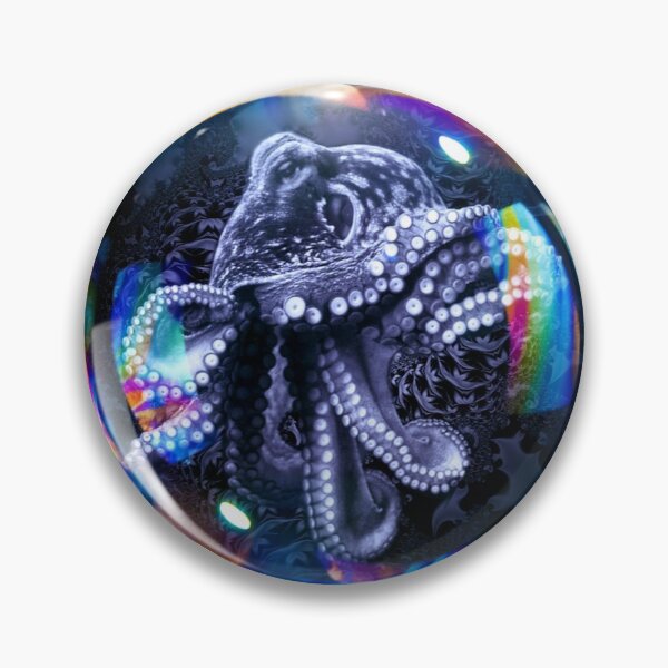 Item preview, Octopus in a Bubble designed and sold by FringyGingy.