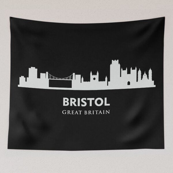 Item preview, United Kingdom - Great Britain Cities - Bristol City Tour Skyline designed and sold by RetComly.