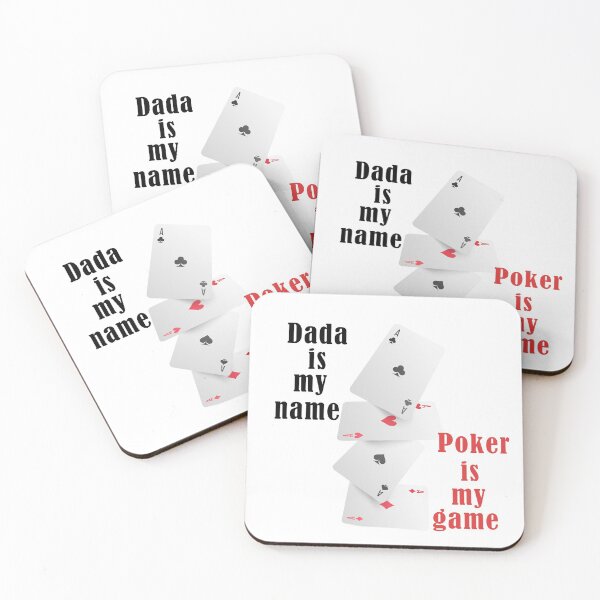 Item preview, Dada is my name poker is my game father gift man gift designed and sold by fatimaezzahra27.