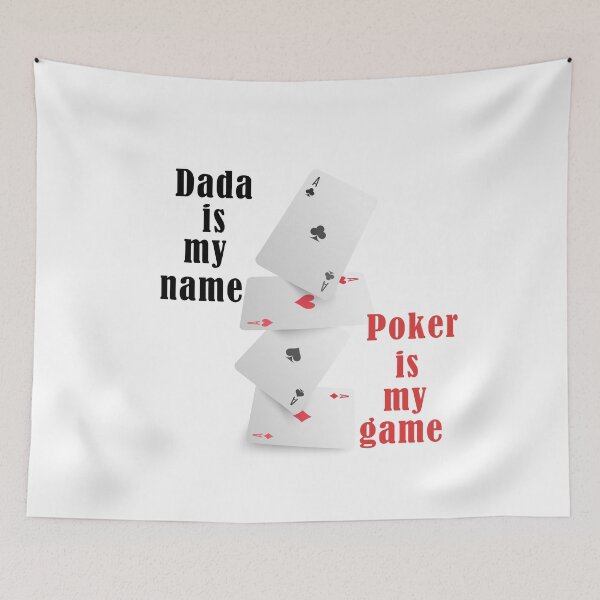 Item preview, Dada is my name poker is my game father gift man gift designed and sold by fatimaezzahra27.