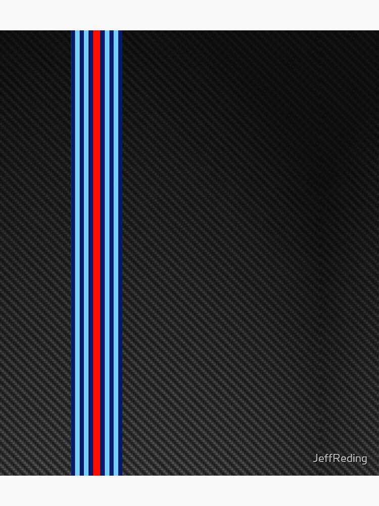 Thumbnail 3 of 3, Backpack, Carbon Fiber Martini Racing Stripes designed and sold by JeffReding.