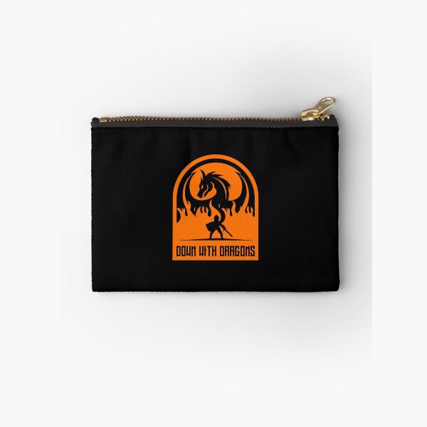 Item preview, Down With Dragons Logo in Flames Orange designed and sold by MonstersofRoll.