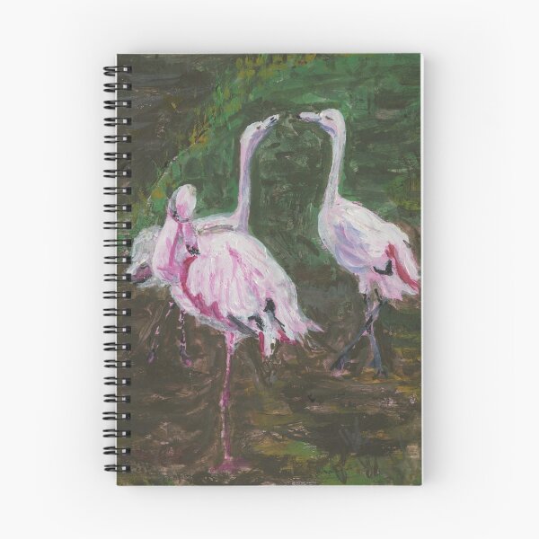 Artikelvorschau, Flamingos im Lake District entworfen und verkauft von LymphomaLass.