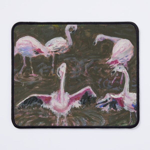 Item preview, Flamingos in the Lake District designed and sold by LymphomaLass.