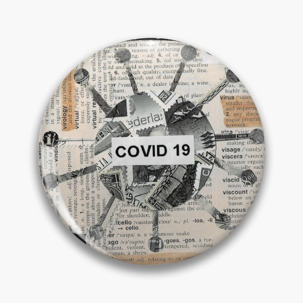 Item preview, COVID 19 - One Year On, 2021 designed and sold by BecsVintagePost.