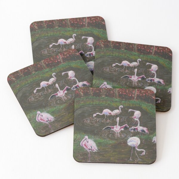 Item preview, Flamingos in the Lake District designed and sold by LymphomaLass.