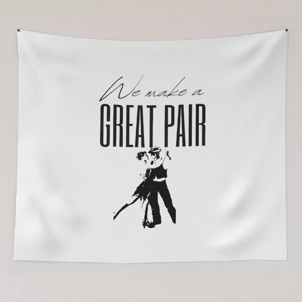 Item preview, We make a great pair-Better Together -LOVE Matching Couples designed and sold by Red-ElYoubi.