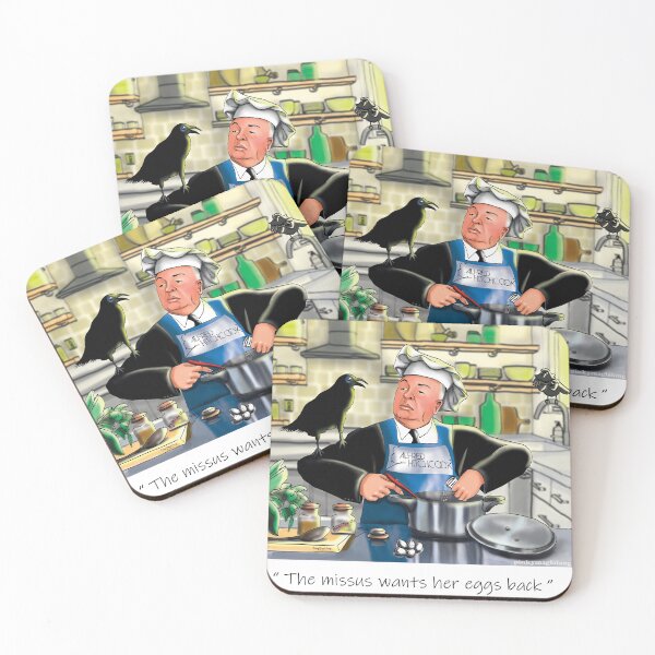 Item preview, Alfred Hitchcook and the Birds designed and sold by pinkymaglalang.