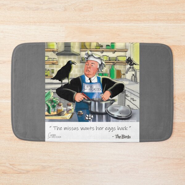 Item preview, Alfred Hitchcook and the Birds designed and sold by pinkymaglalang.