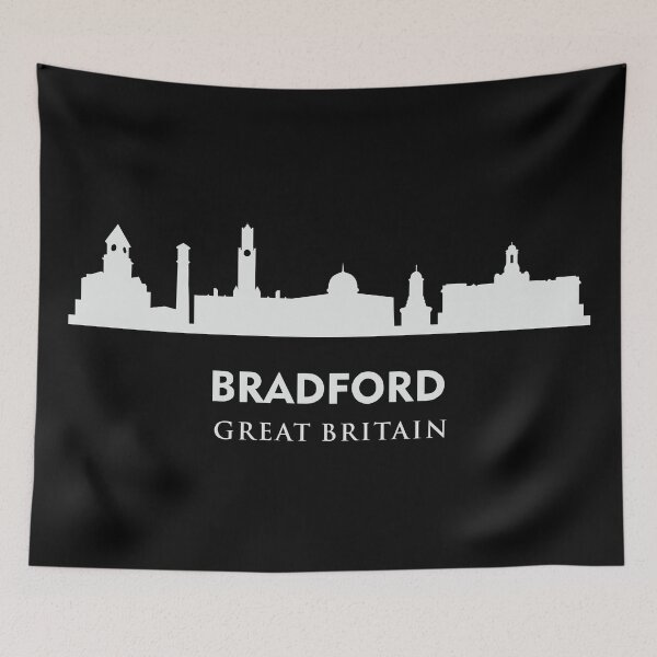 Item preview, United Kingdom - Great Britain Cities - Bradford City Tour Skyline designed and sold by RetComly.