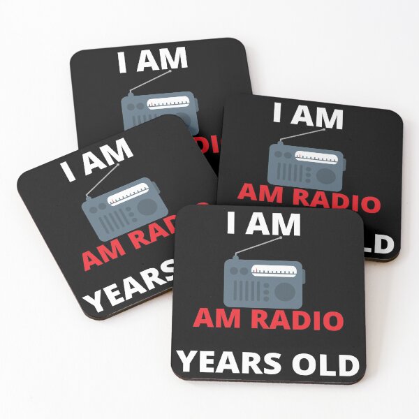 Item preview, I am AM RADIO Years Old designed and sold by SameGirlNwTrcks.