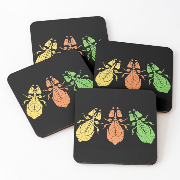 Item preview, Three Coloured Phyllium- Leaf Insects designed and sold by JStuartArt.
