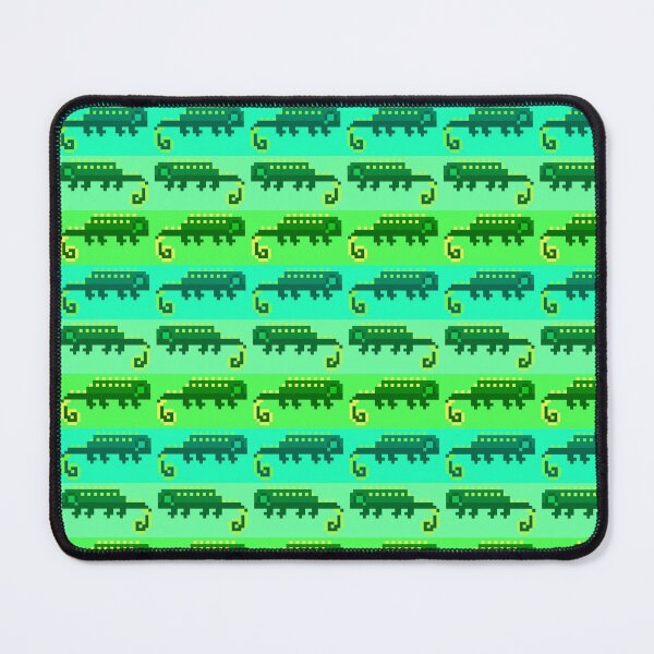 Item preview, Little Green Pixel Lizards designed and sold by rin3d .