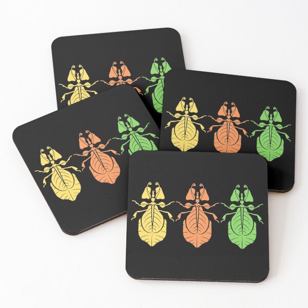Item preview, Three Coloured Phyllium- Leaf Insects designed and sold by JStuartArt.