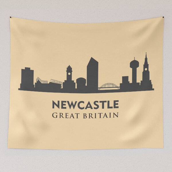 Item preview, United Kingdom - Great Britain Cities - Newcastle City Tour Skyline designed and sold by RetComly.