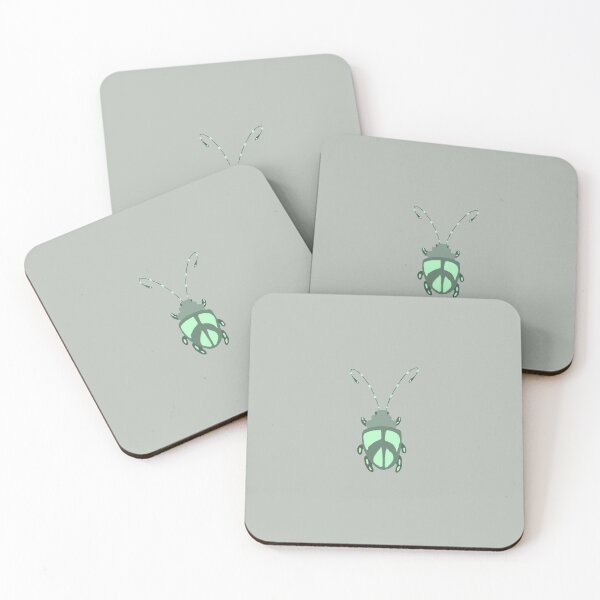 Item preview, Beetle - Light Mint Green designed and sold by Risky Beetle.