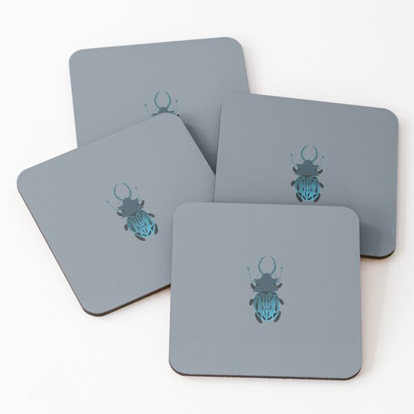 Item preview, Beetle - Dark Teal designed and sold by Risky Beetle.