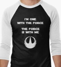 Star Wars Rogue One - I'm One with the Force Men's Baseball ¾ T-Shirt