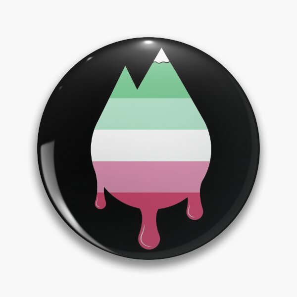 Item preview, Abrosexual Pride - Melting Mountain designed and sold by Korundur.