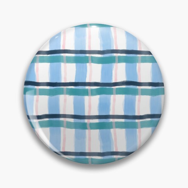 Item preview, Watercolor Plaid - Blue, Green, Pink and Navy designed and sold by fancyashell.