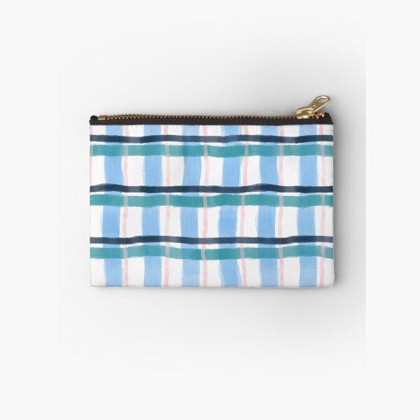 Item preview, Watercolor Plaid - Blue, Green, Pink and Navy designed and sold by fancyashell.