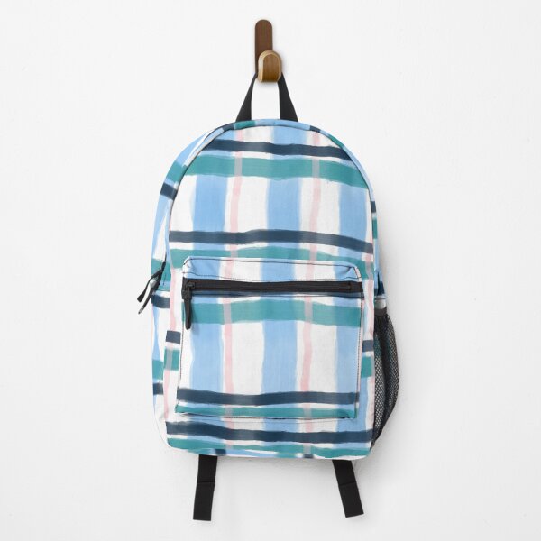 Item preview, Watercolor Plaid - Blue, Green, Pink and Navy designed and sold by fancyashell.