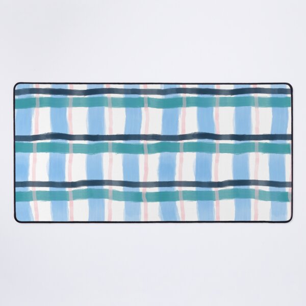 Item preview, Watercolor Plaid - Blue, Green, Pink and Navy designed and sold by fancyashell.