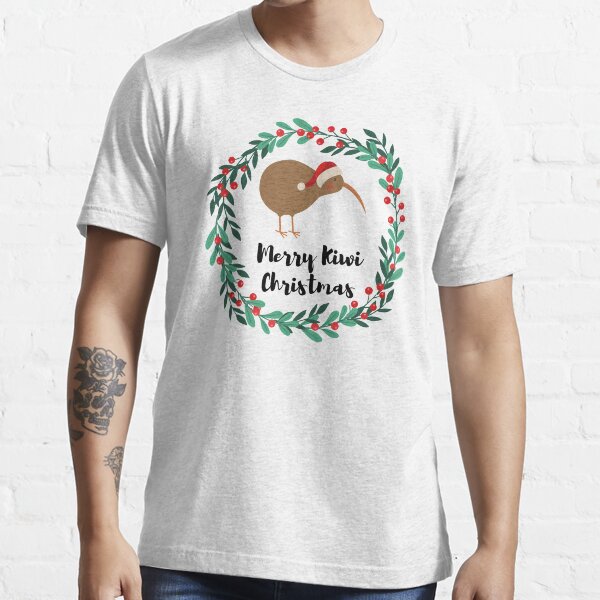 "Christmas New Zealand Kiwi" Tshirt for Sale by rosendosen Redbubble
