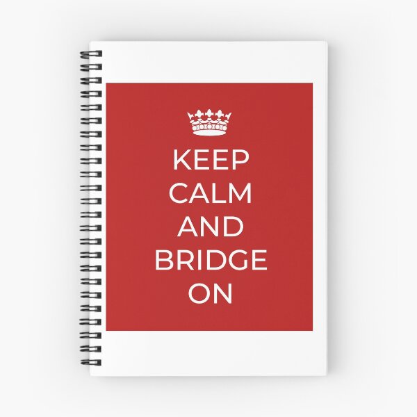 Item preview, Keep Calm and Bridge On designed and sold by VJKTees.