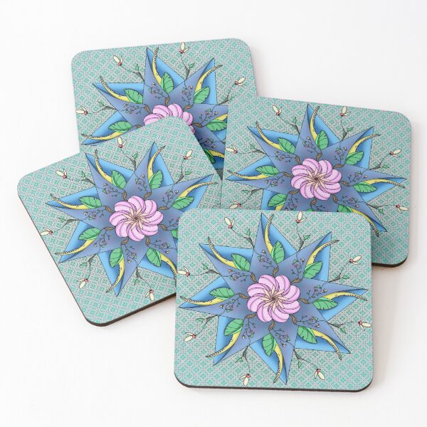 Item preview, Floral Mandala designed and sold by Carajillo.