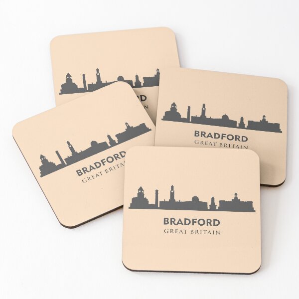 Item preview, United Kingdom - Great Britain Cities - Bradford City Tour Skyline designed and sold by RetComly.