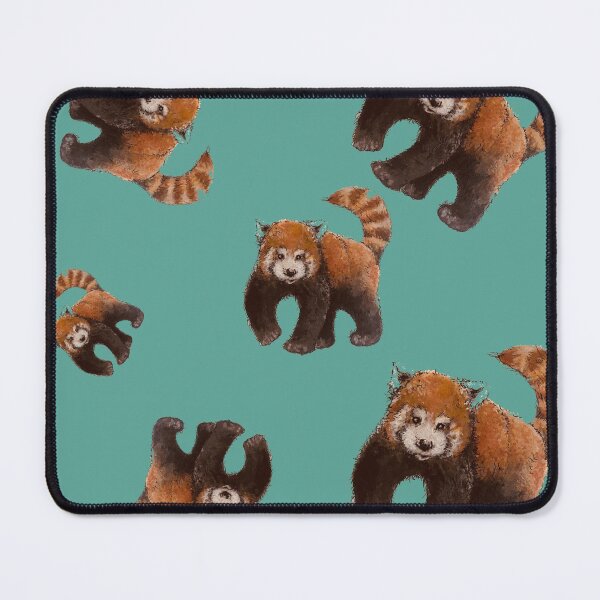 Item preview, Red panda pattern designed and sold by BethSaltArt.