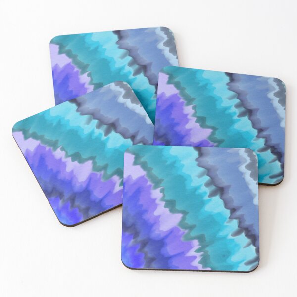 Item preview, Ocean Waves Abstract Blue Purple Green designed and sold by SafariByMarisa.