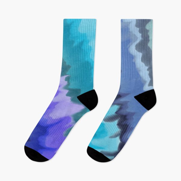 Item preview, Ocean Waves Abstract Blue Purple Green designed and sold by SafariByMarisa.