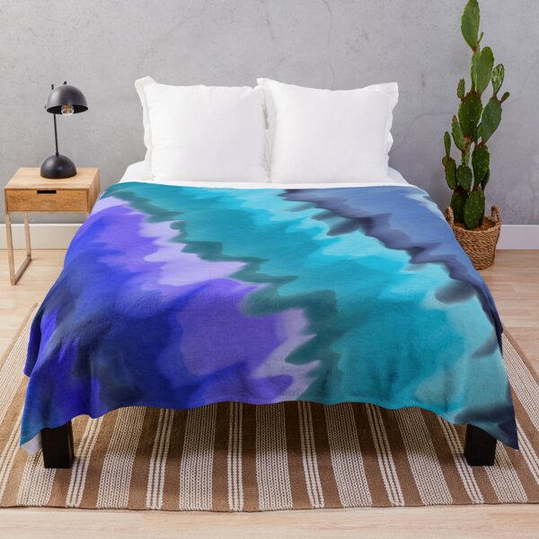 Item preview, Ocean Waves Abstract Blue Purple Green designed and sold by SafariByMarisa.