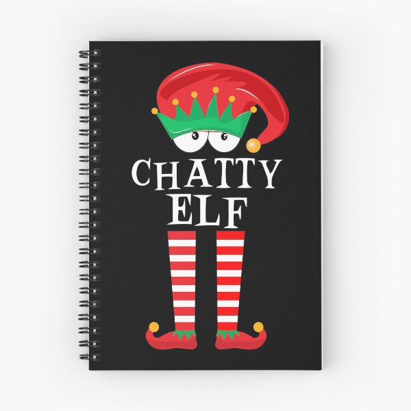 Item preview, Chatty Elf Family Christmas Pajamas Matching Costume designed and sold by CharJens.